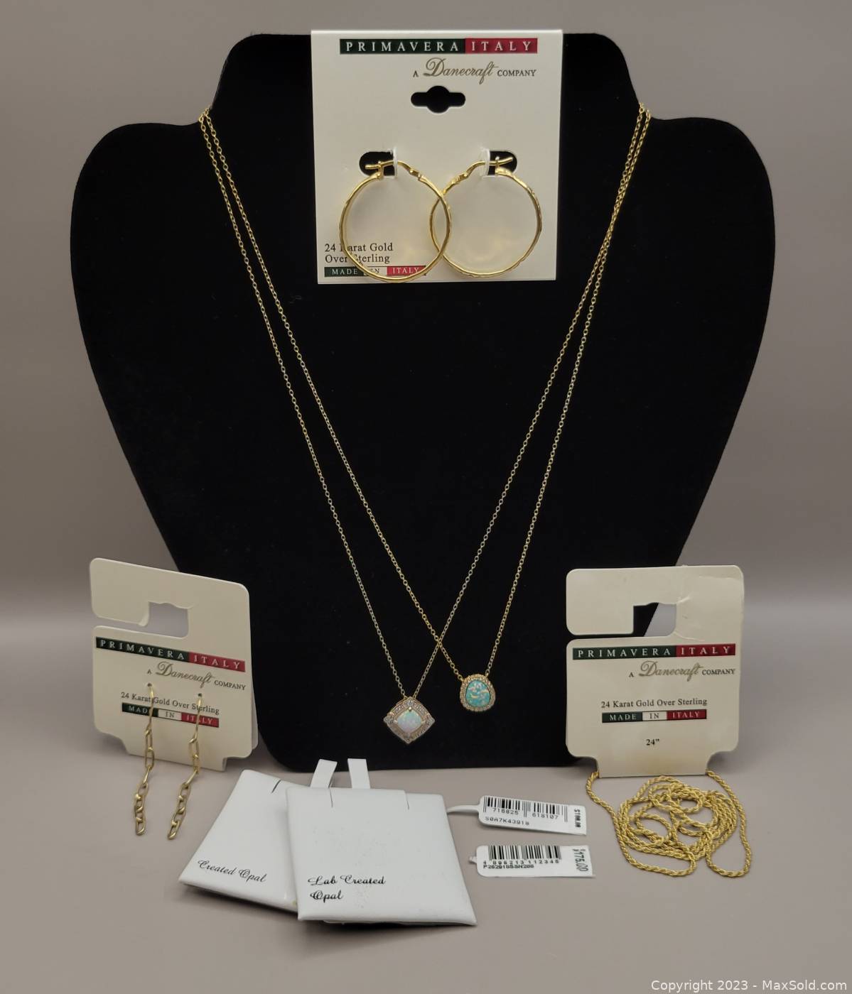 Primavera italy 24k 2025 gold over sterling