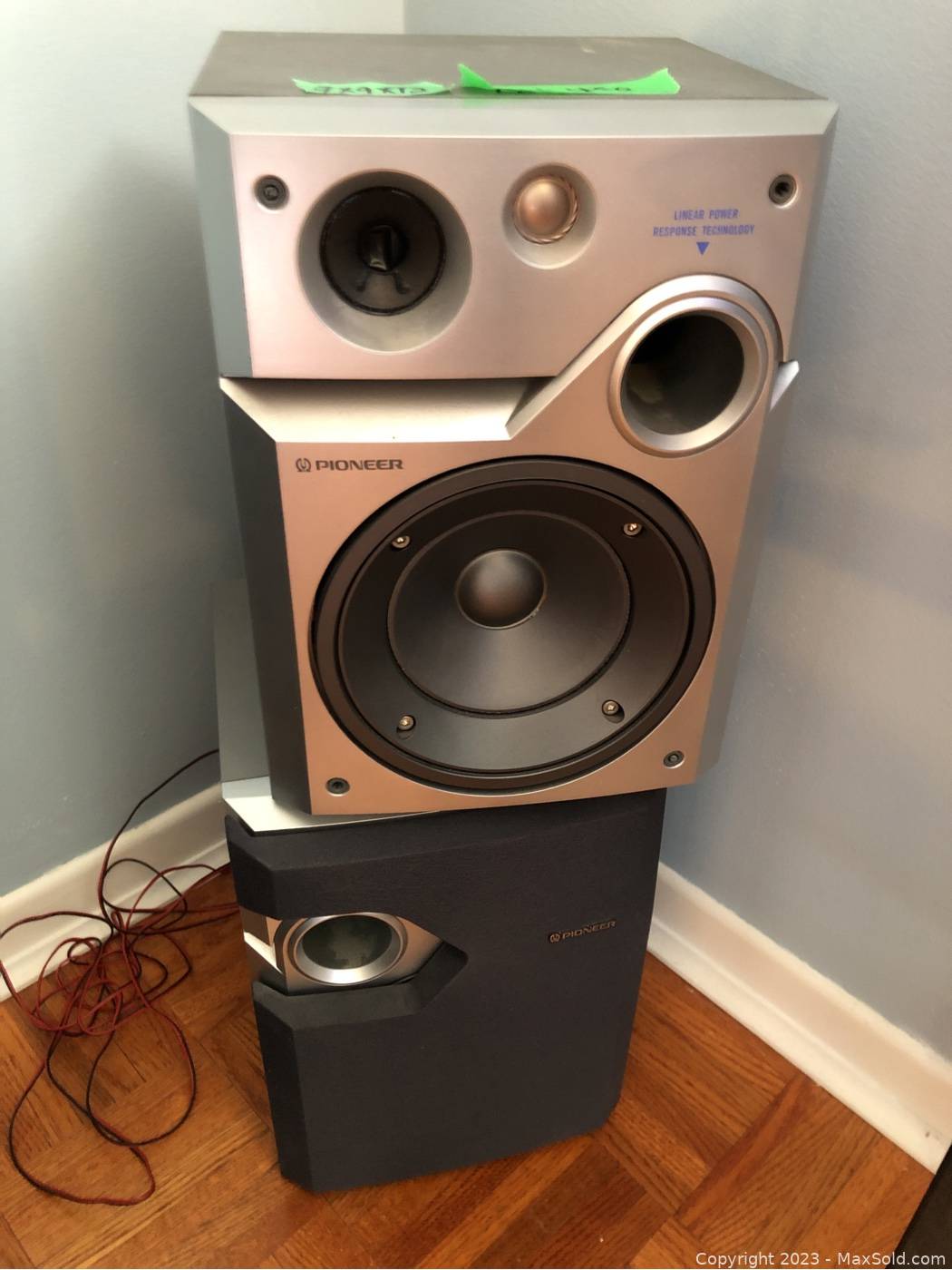 Pioneer linear 2024 power speakers