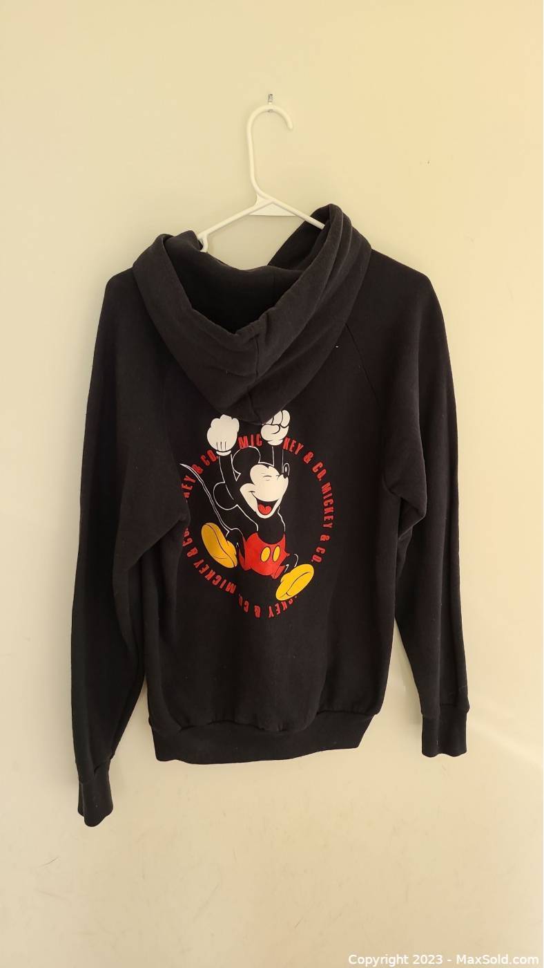 Vintage mickey mouse on sale hoodie