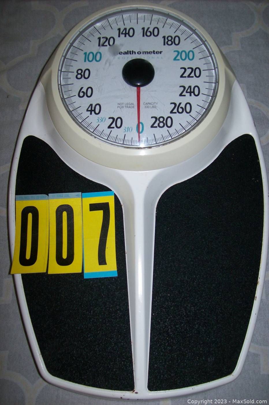 Health O Meter Pro Raised Dial Scale