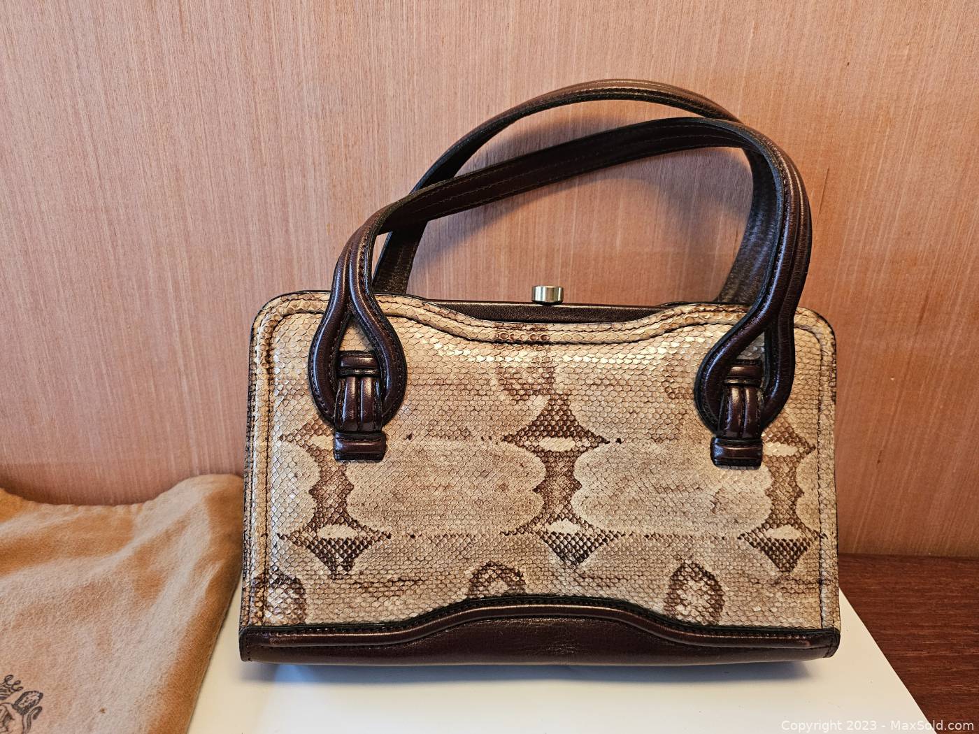 Snakeskin discount purse vintage