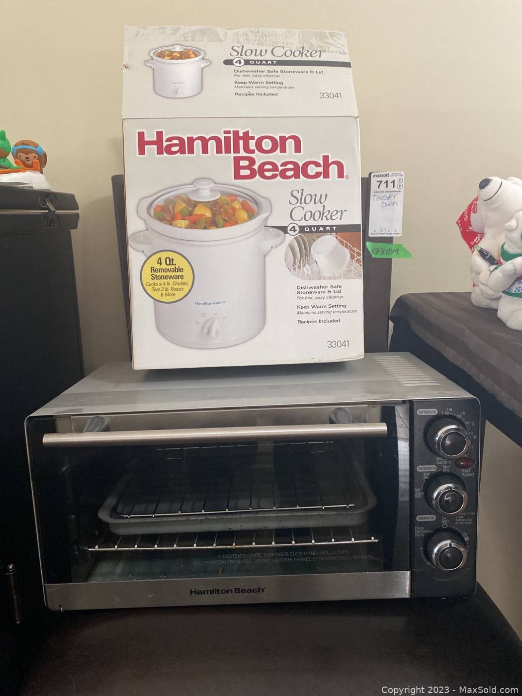 Hamilton Beach 4 Quart Slow Cooker Model 33041, Series