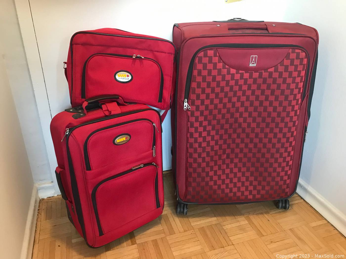 Via rail luggage discount set