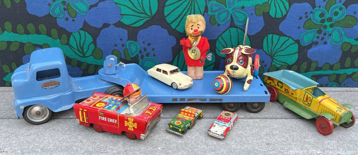 Tin toys shop for sale