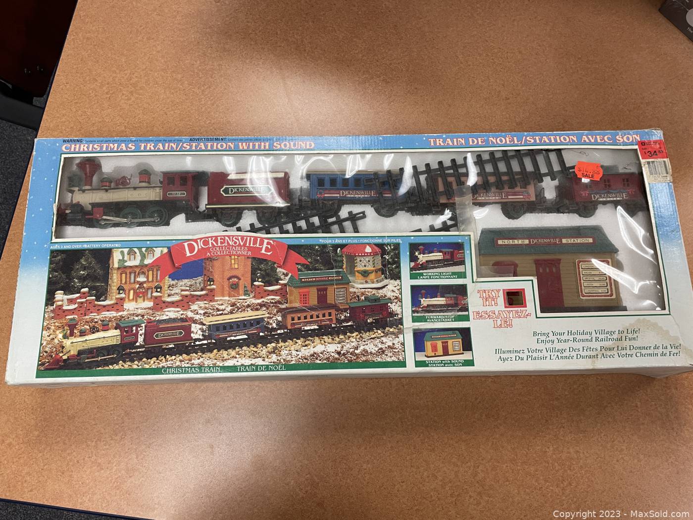 Dickensville express christmas train cheap