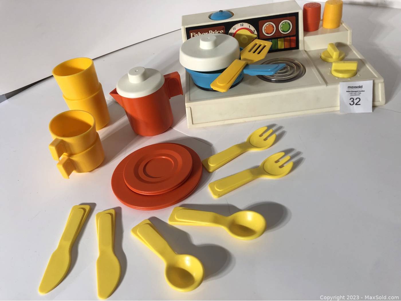 Fisher price stove set sale