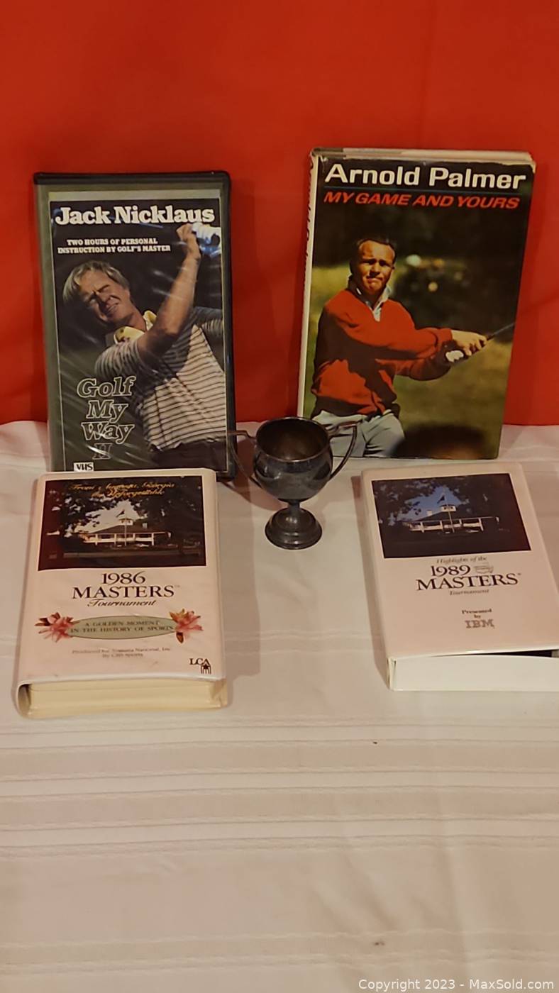 Golf Lot 1942 Trophy Masters Tapes Book | MaxSold