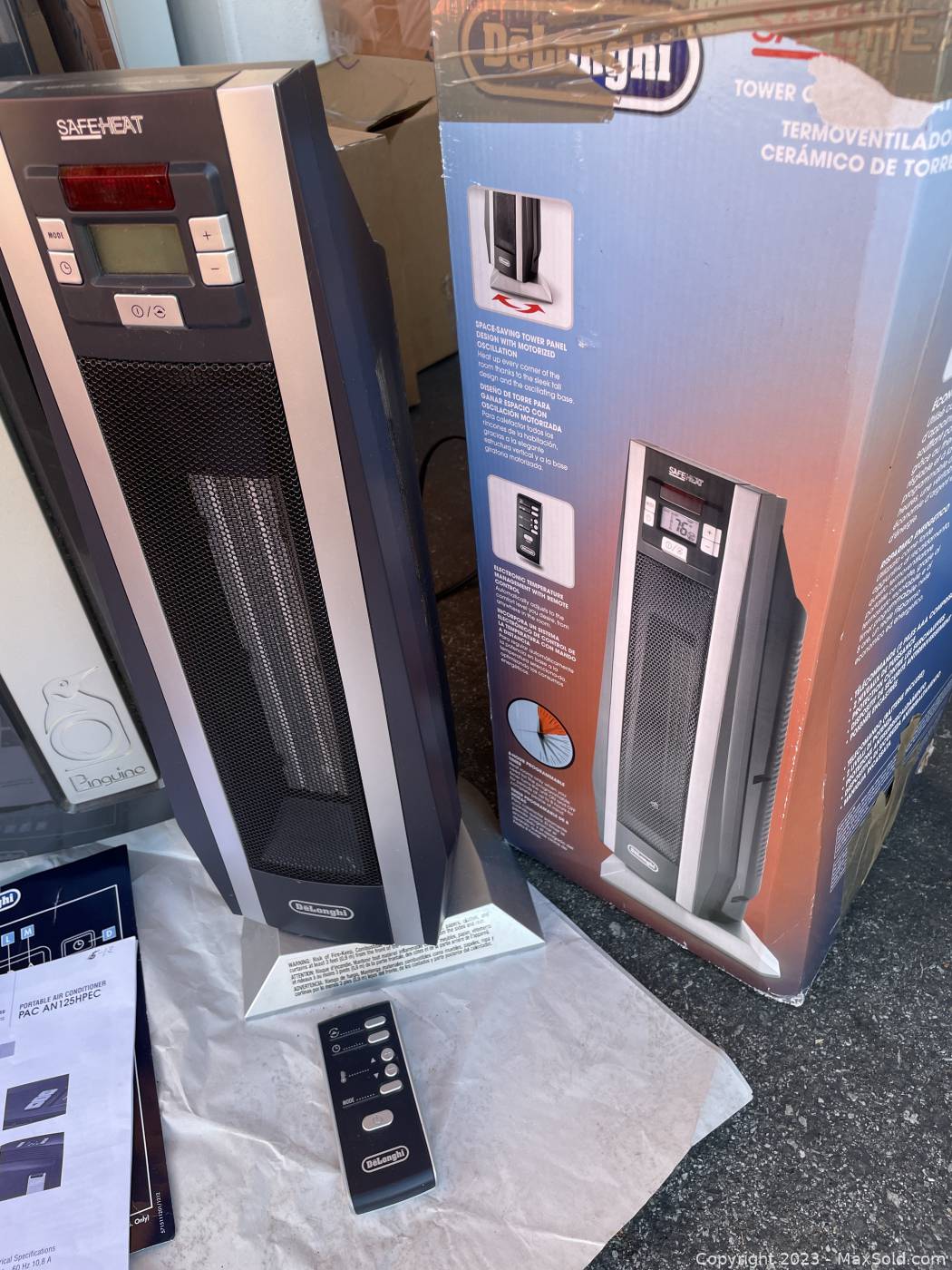 DeLonghi AC and Heater MaxSold