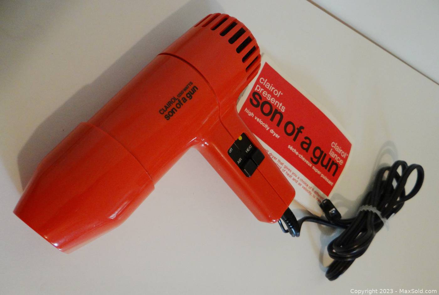 Clairol top hair dryer