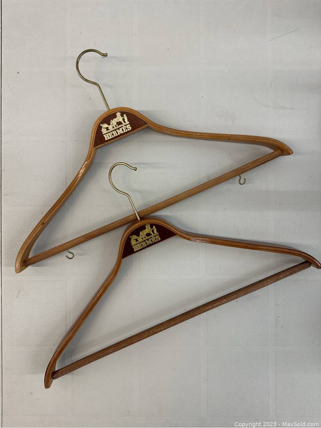 Sold at Auction: Vintage Brass Wall Hooks