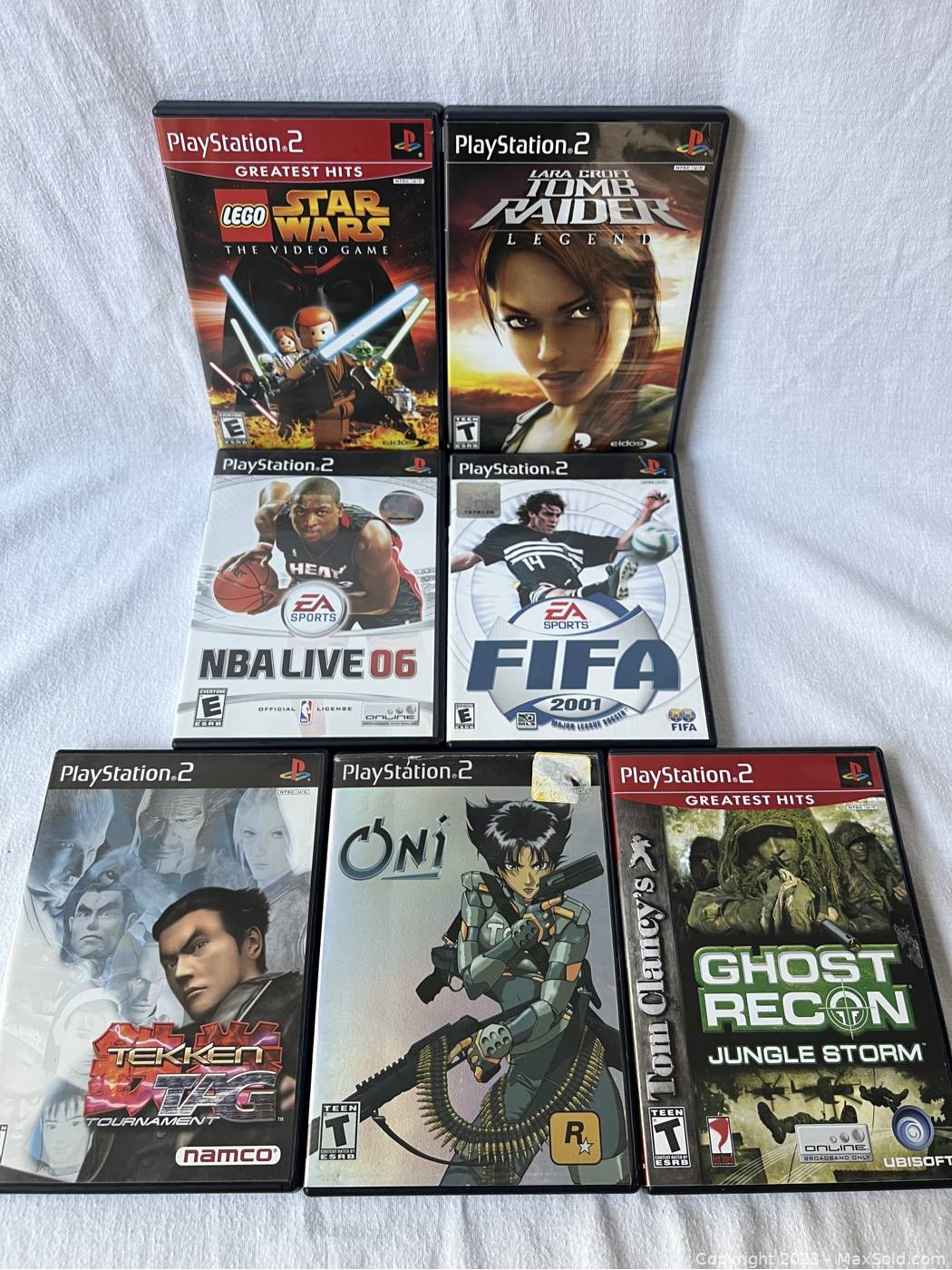 Sony PlayStation 2 Games Lot