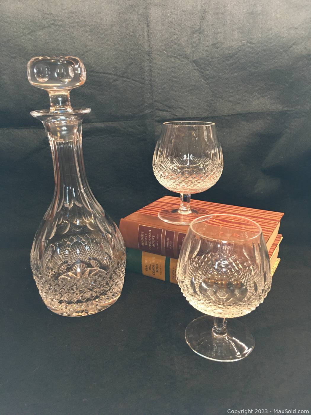 Lot - Ten Waterford Crystal Brandy Snifters