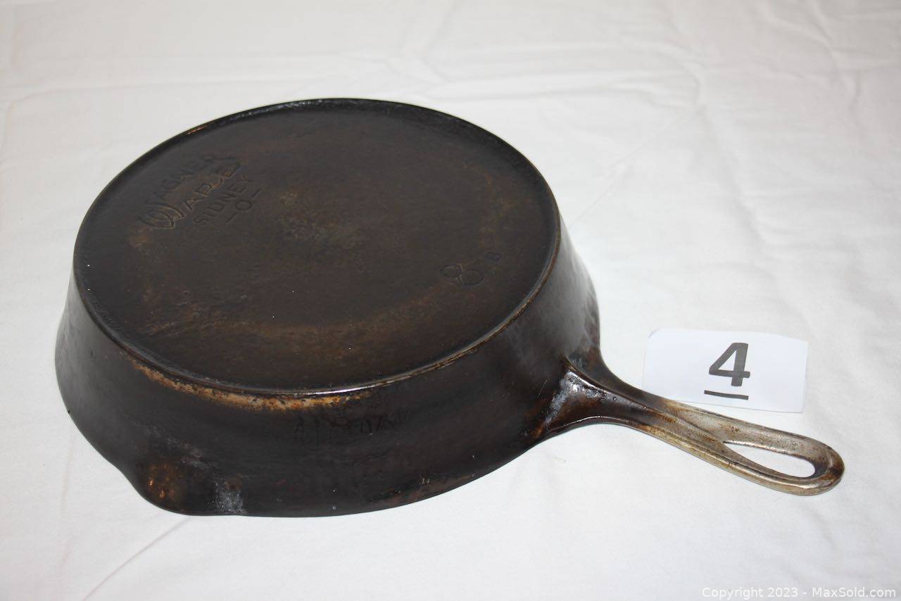 Wagner Cast Iron Skillet Auction