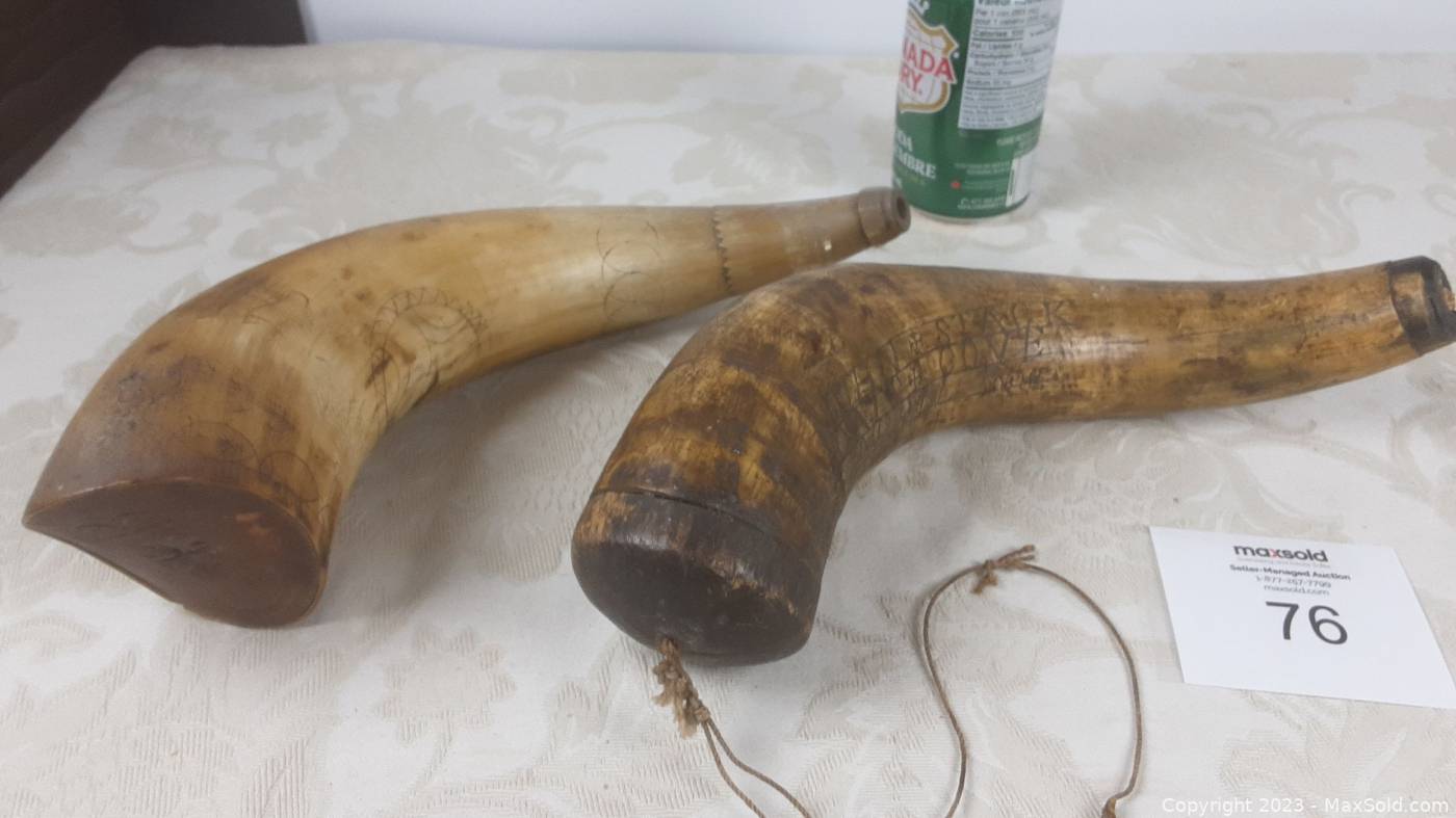 Antique Powder Horns