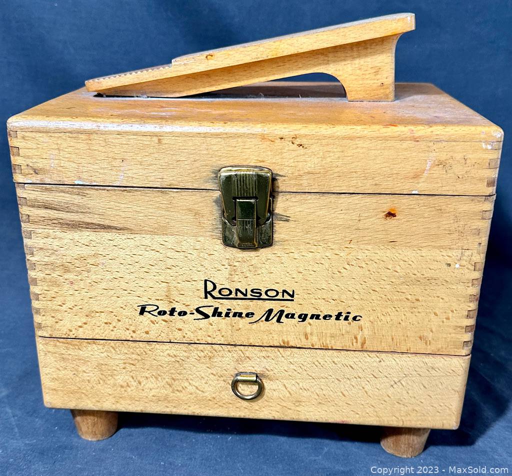Ronson roto shine electric shoe polisher cheap