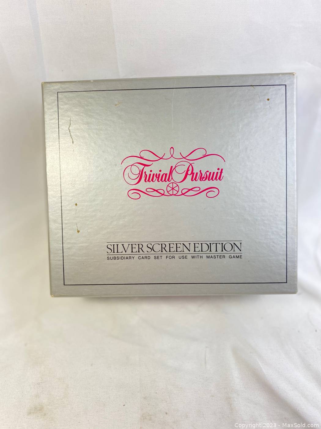 Trivial Pursuit Silver Screen expansion set of question cards