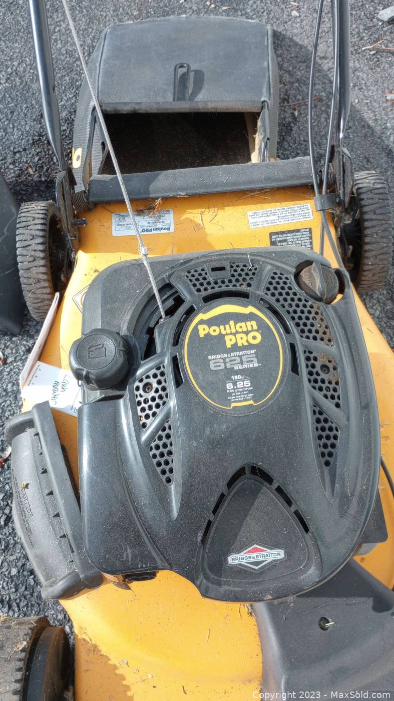 Poulan pro briggs online and stratton 625 series