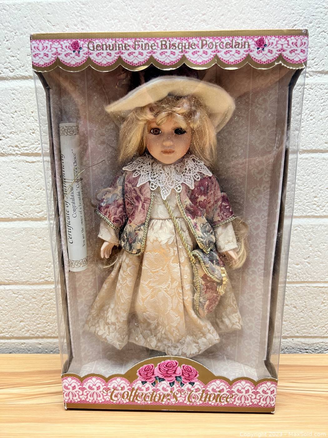 genuine bisque porcelain doll