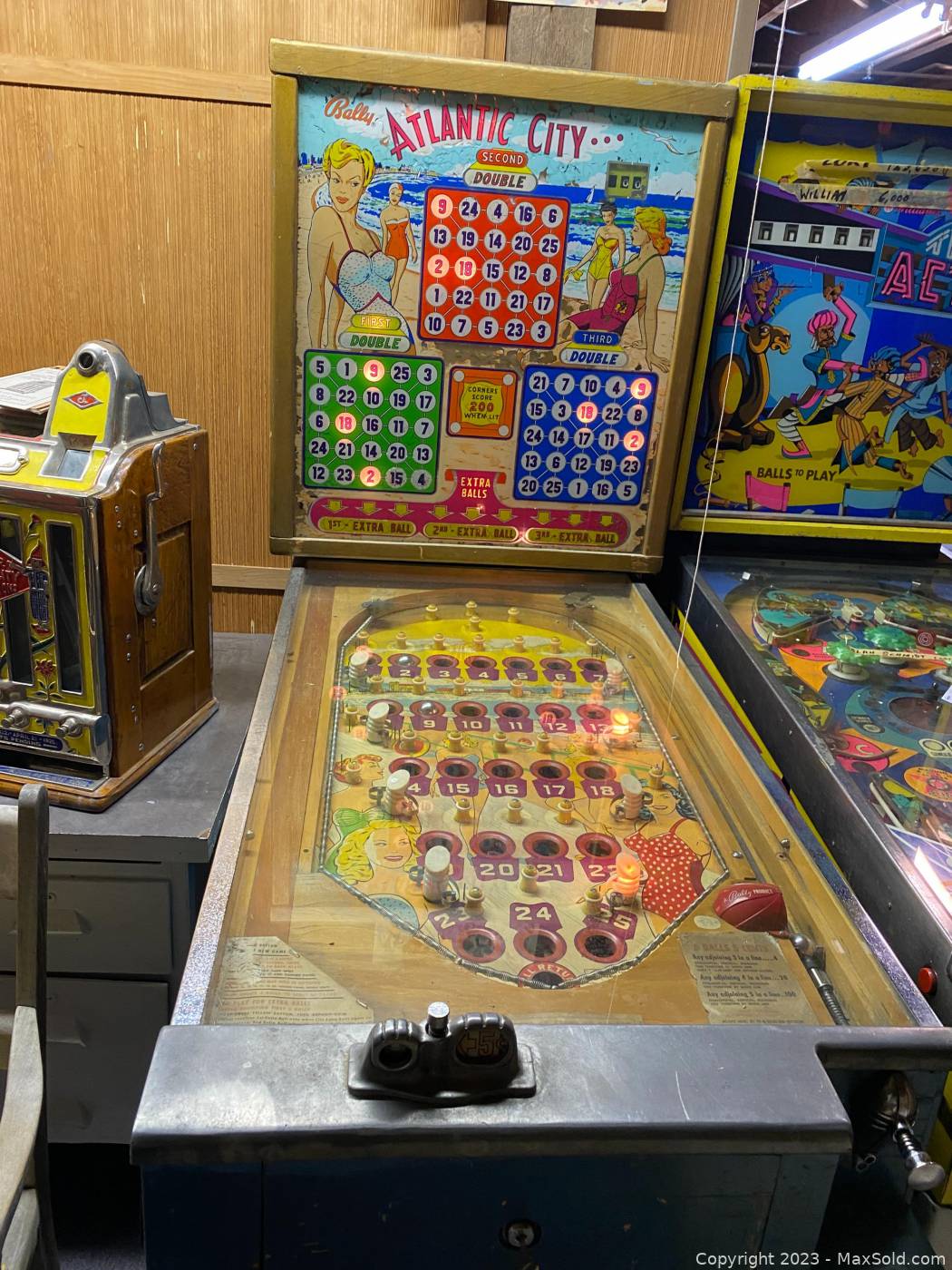 Bingo pinball for sale cheap