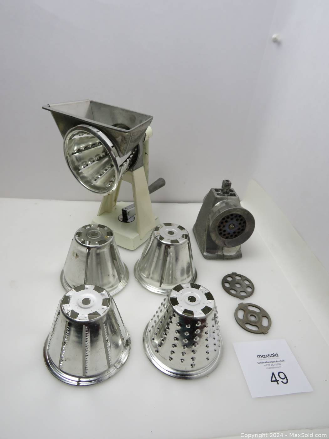 Manual meat online grinder for sale