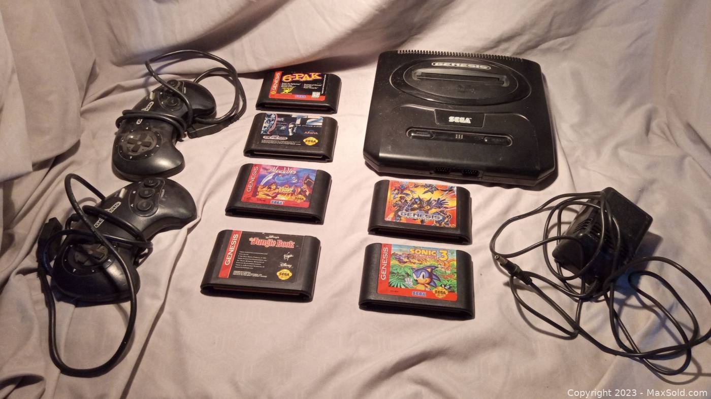 Sega genesis six pack shop