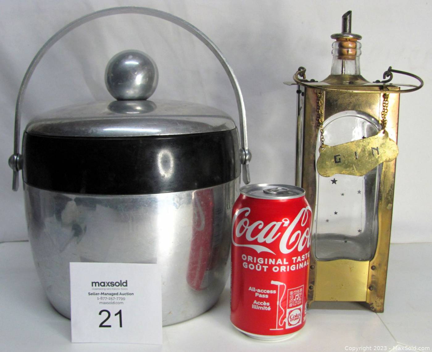 Kromex ice shop bucket