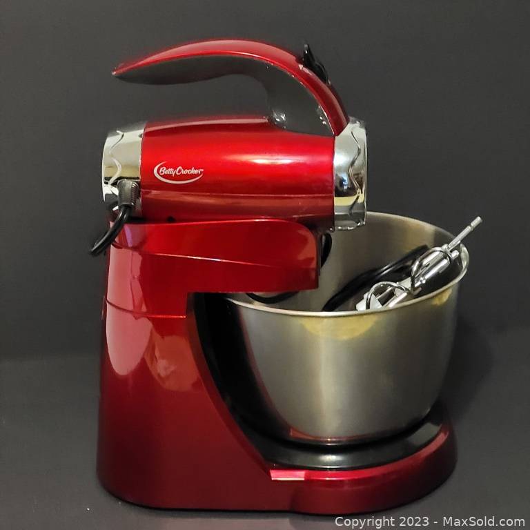 Betty crocker stand clearance mixer