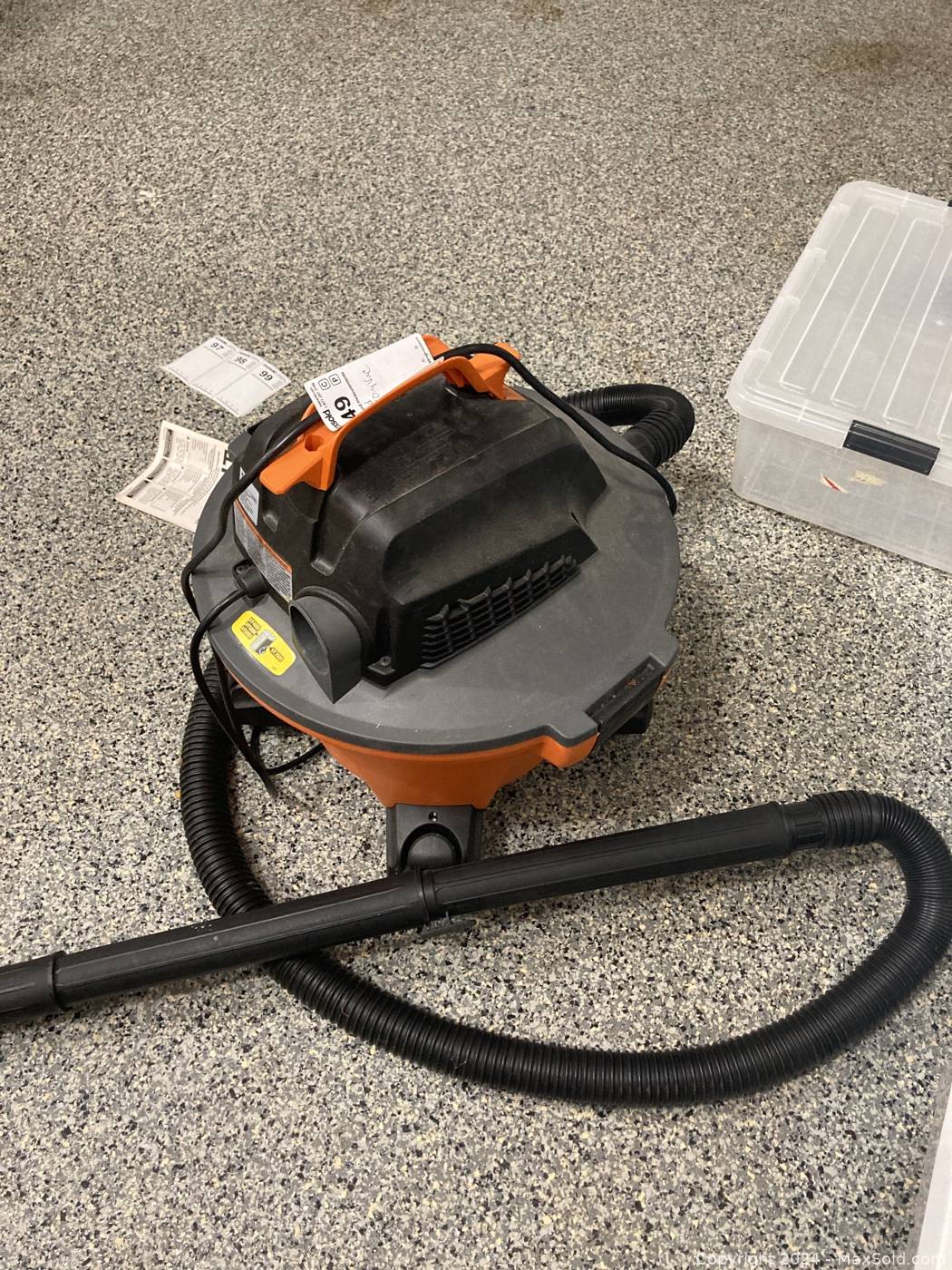 Rigid Shop Vac A