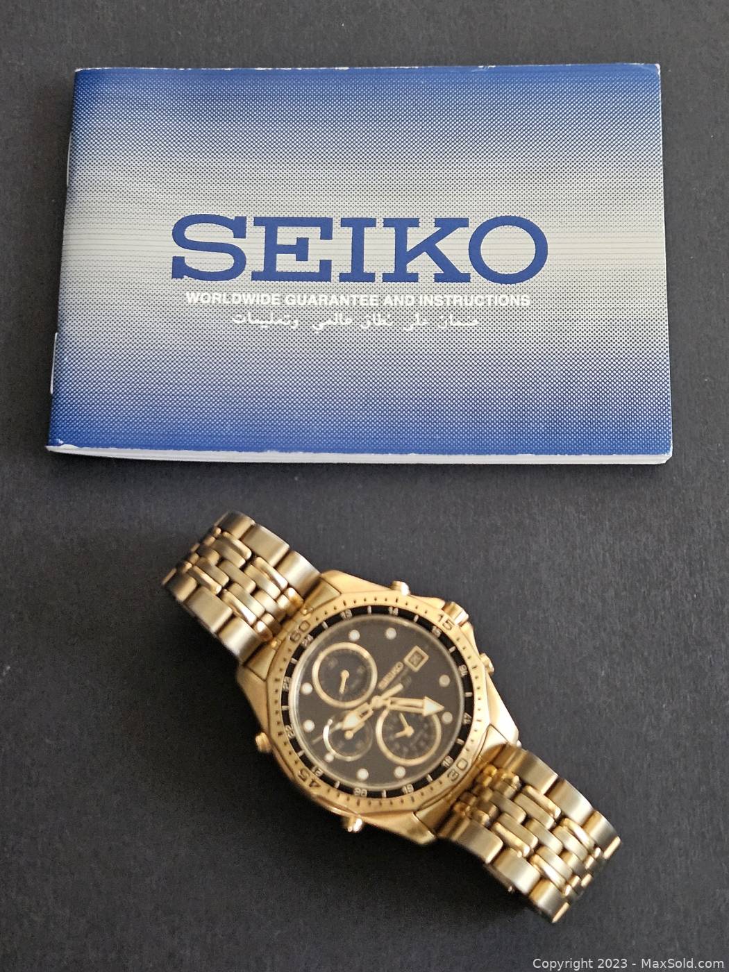 Seiko on sale chronograph sq50