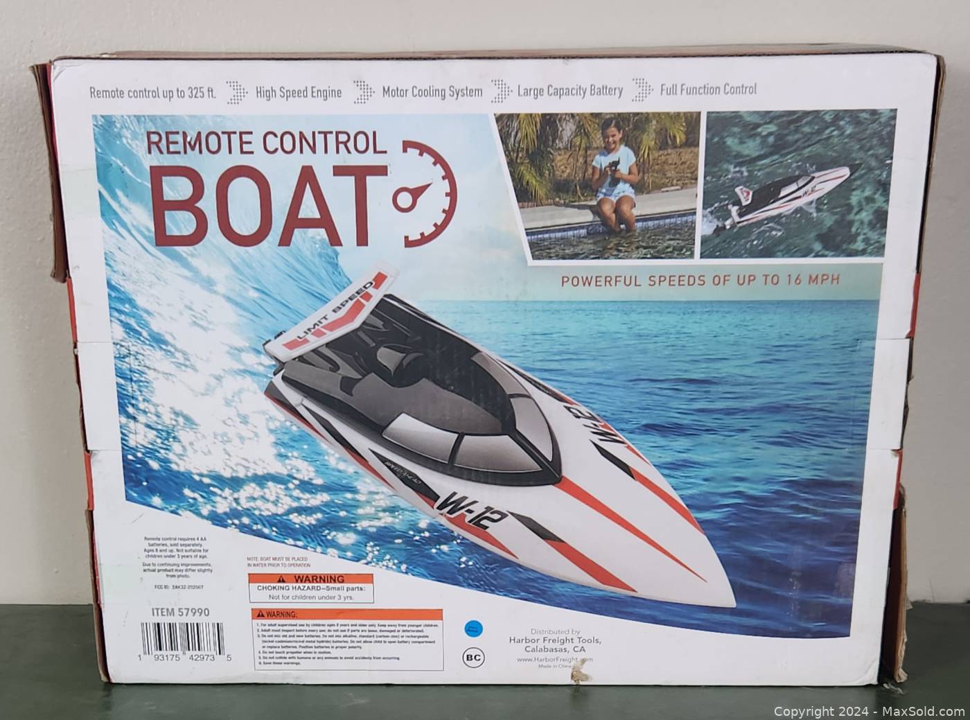 Rc boat on sale harbor freight