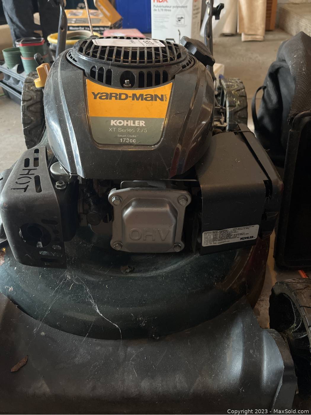 Kohler xt series cheap 7.75 lawn mower