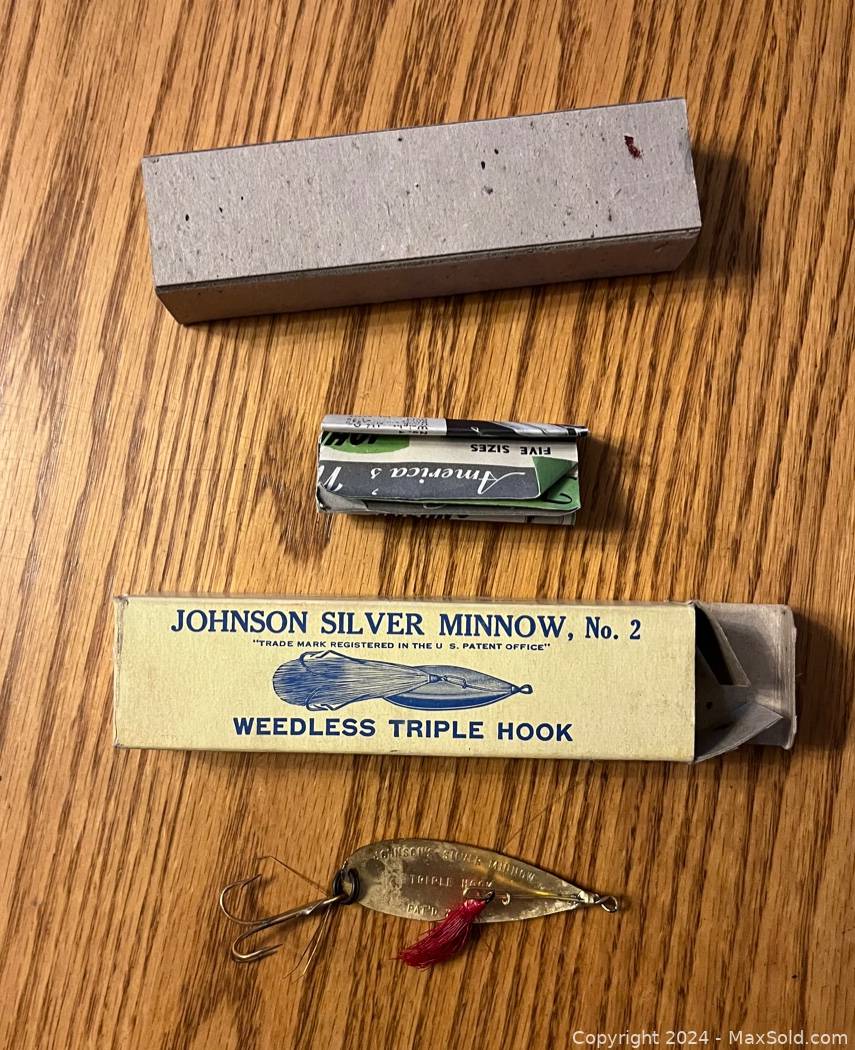 Johnson Silver Minnow No. 2 in box