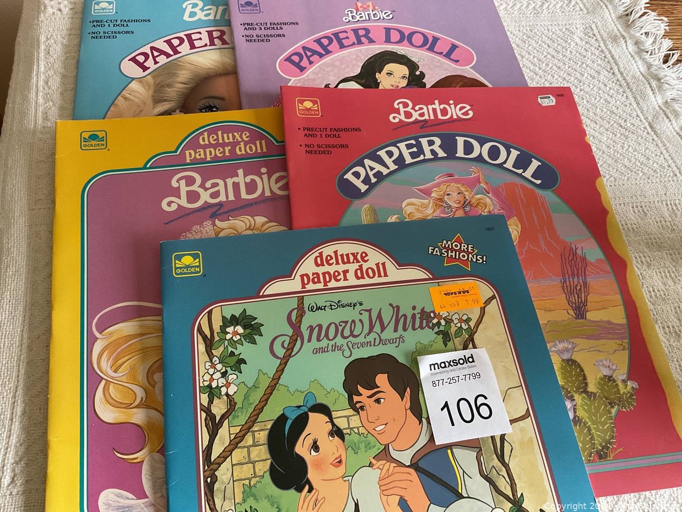 Vintage paper clearance doll books