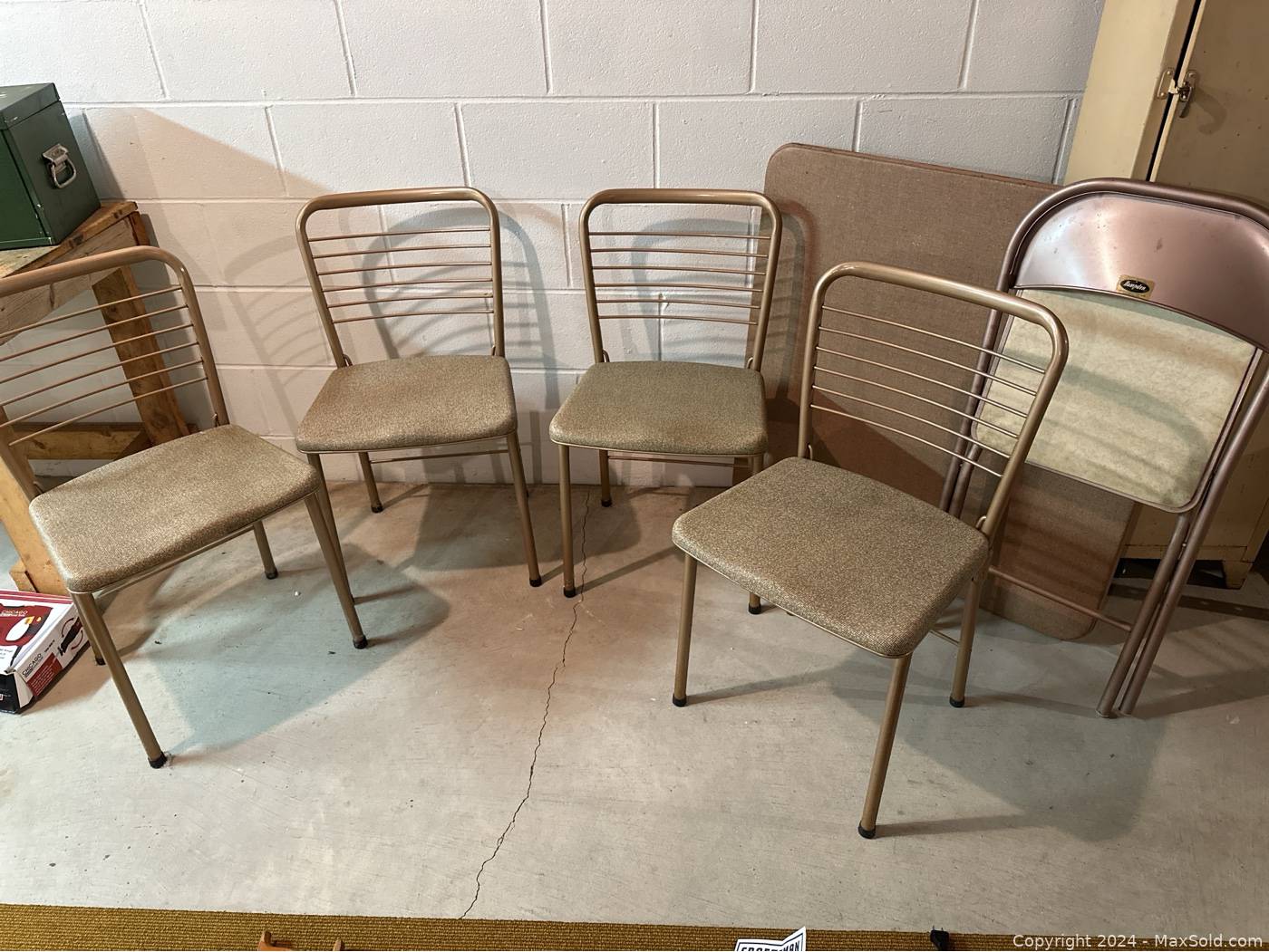 Vintage cosco folding chairs hot sale