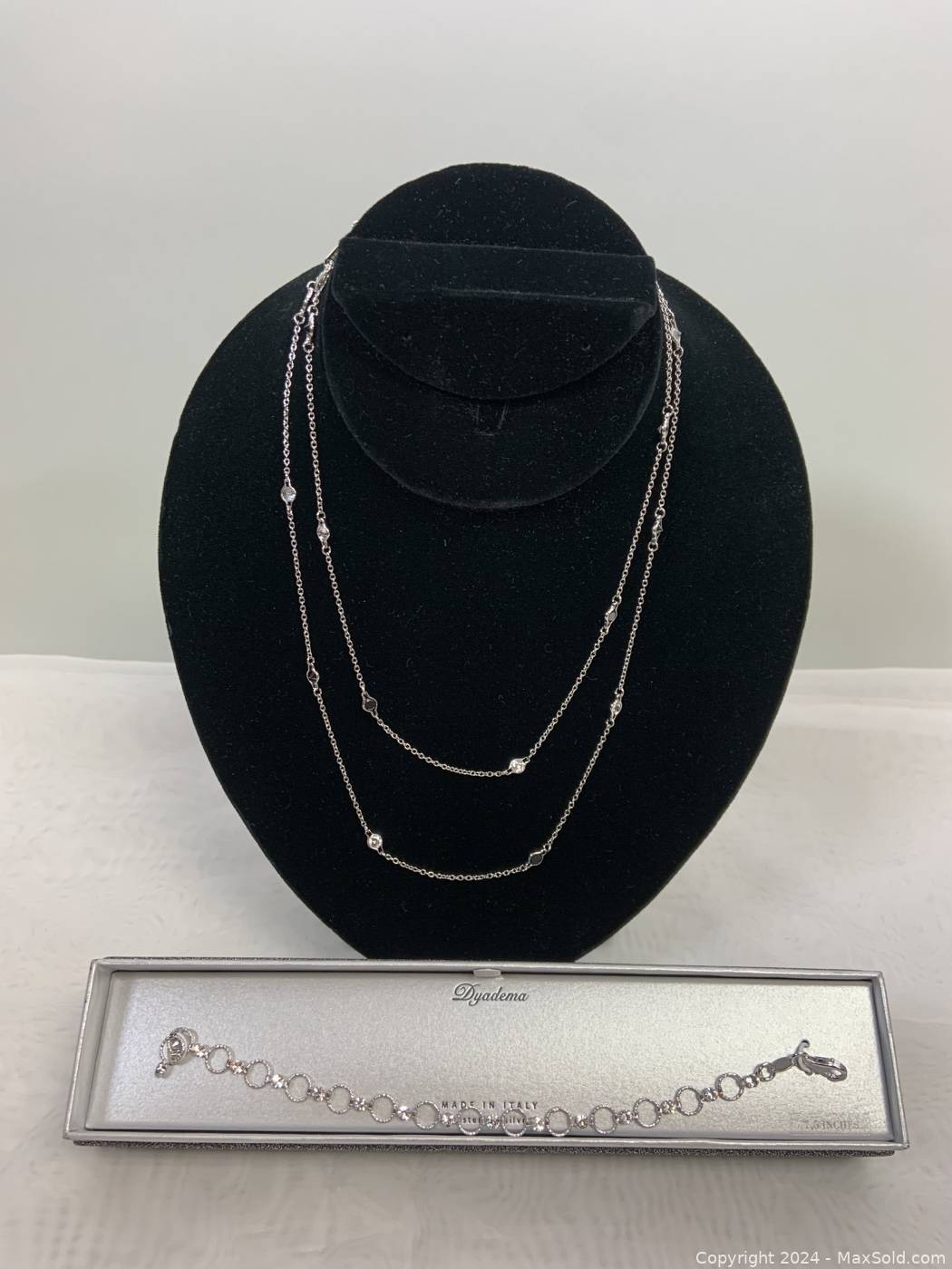 Dyadema bracelet silver sale