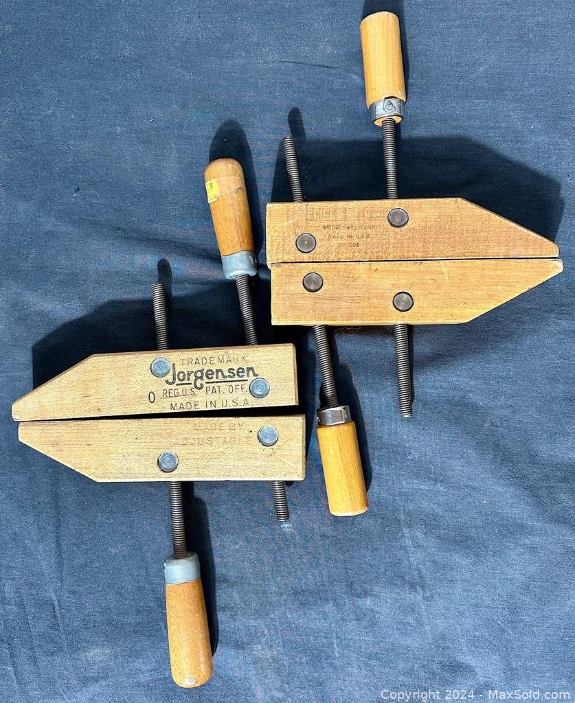 Vintage deals woodworking clamps