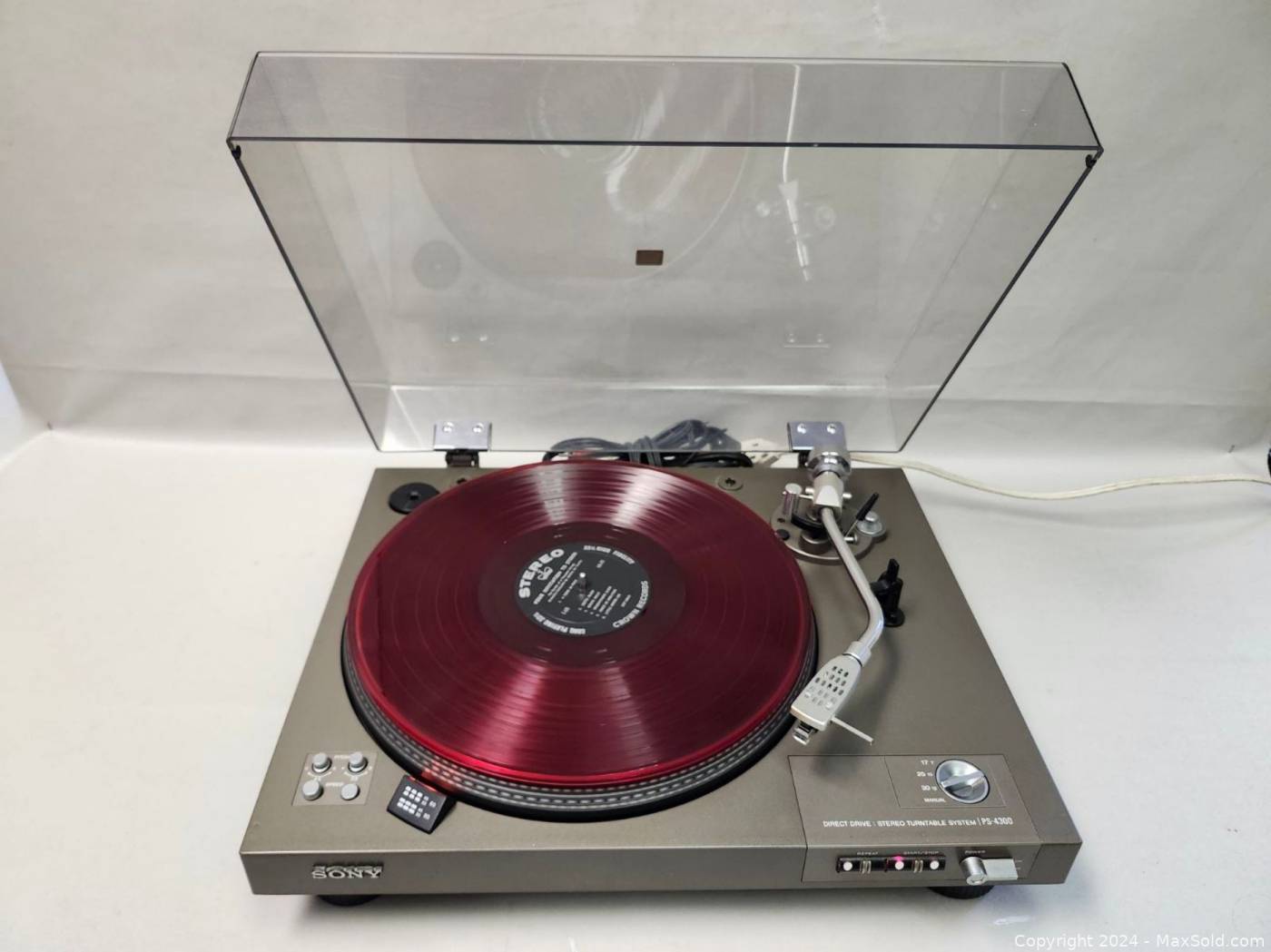 Sony PS-4300 Stereo Turntable System | Maxsold
