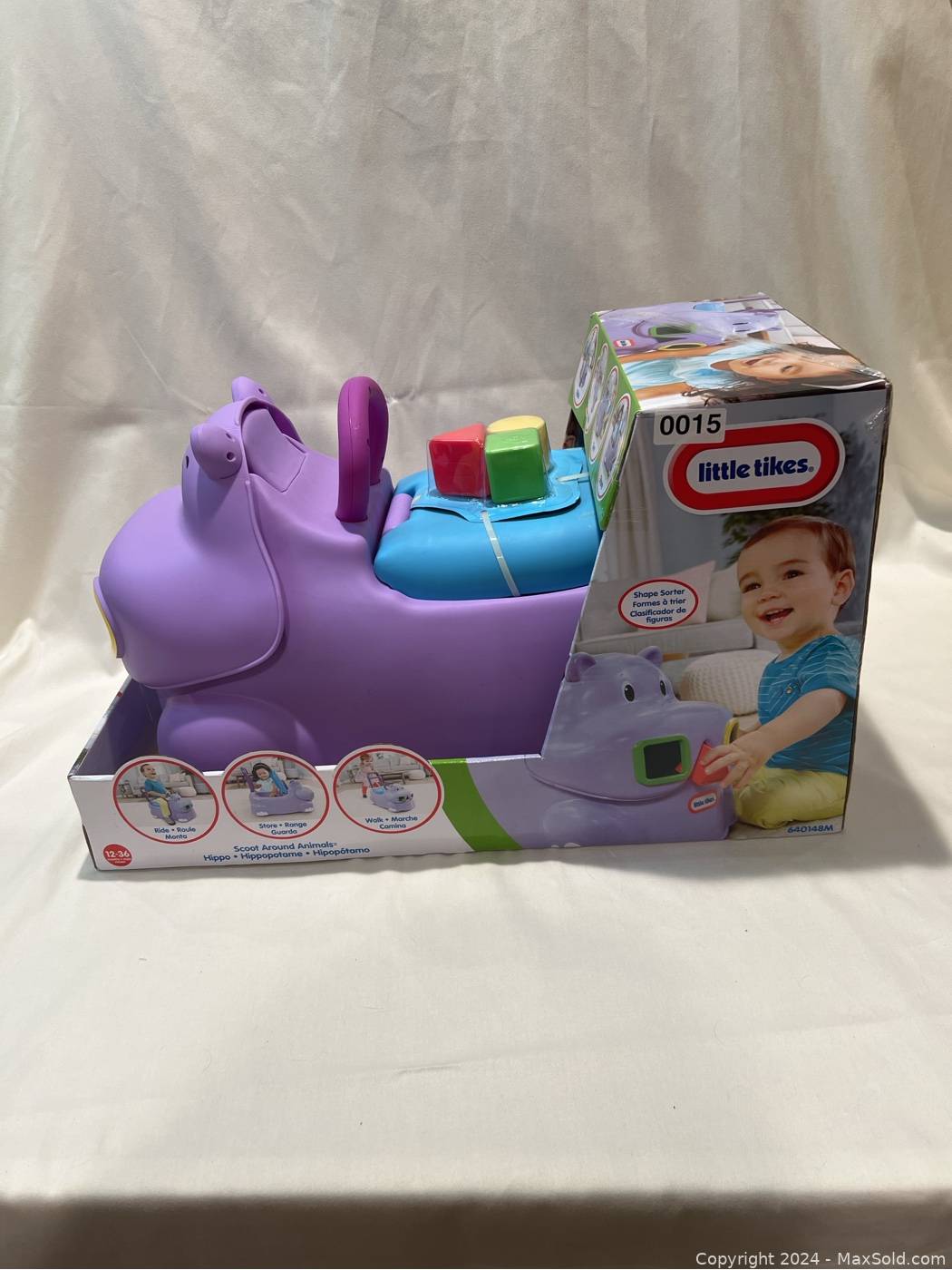 Little tikes scoot around hot sale hippo