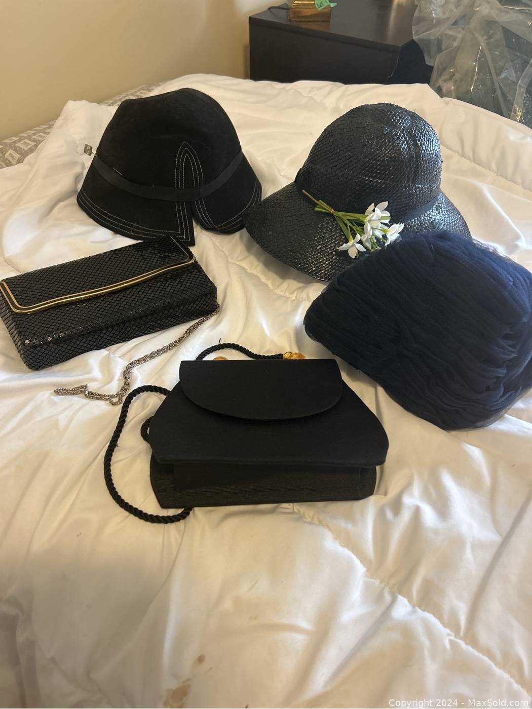 At Auction: Three Caps & Bucket Hat