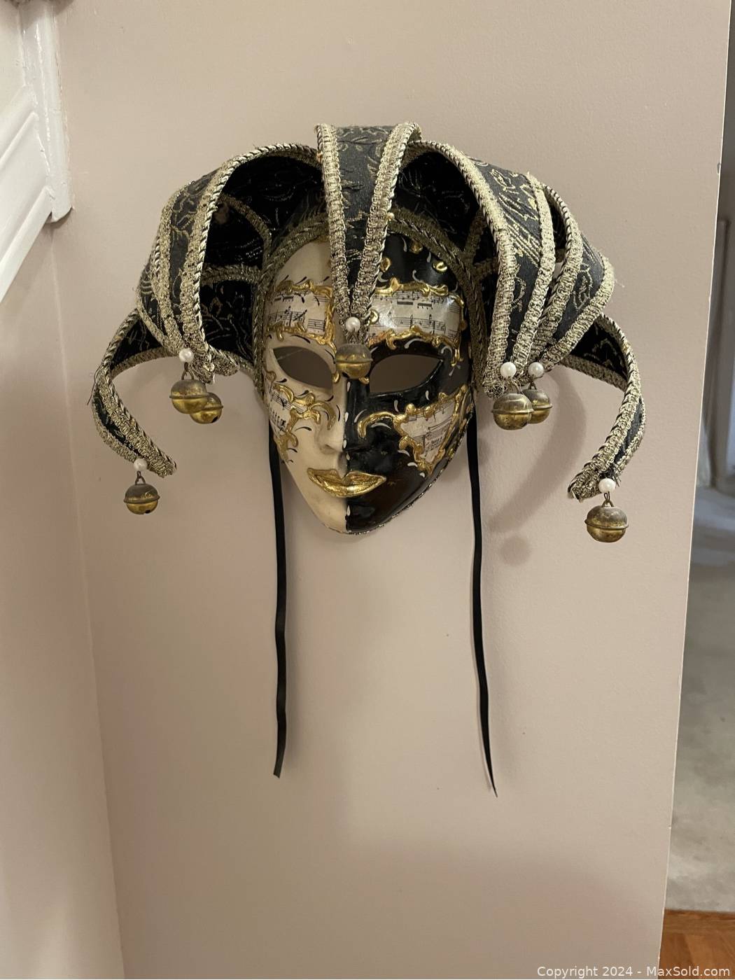 Solid Brass Mask, Vintage Brass Mask, Mardi Gras Style Mask -  Canada