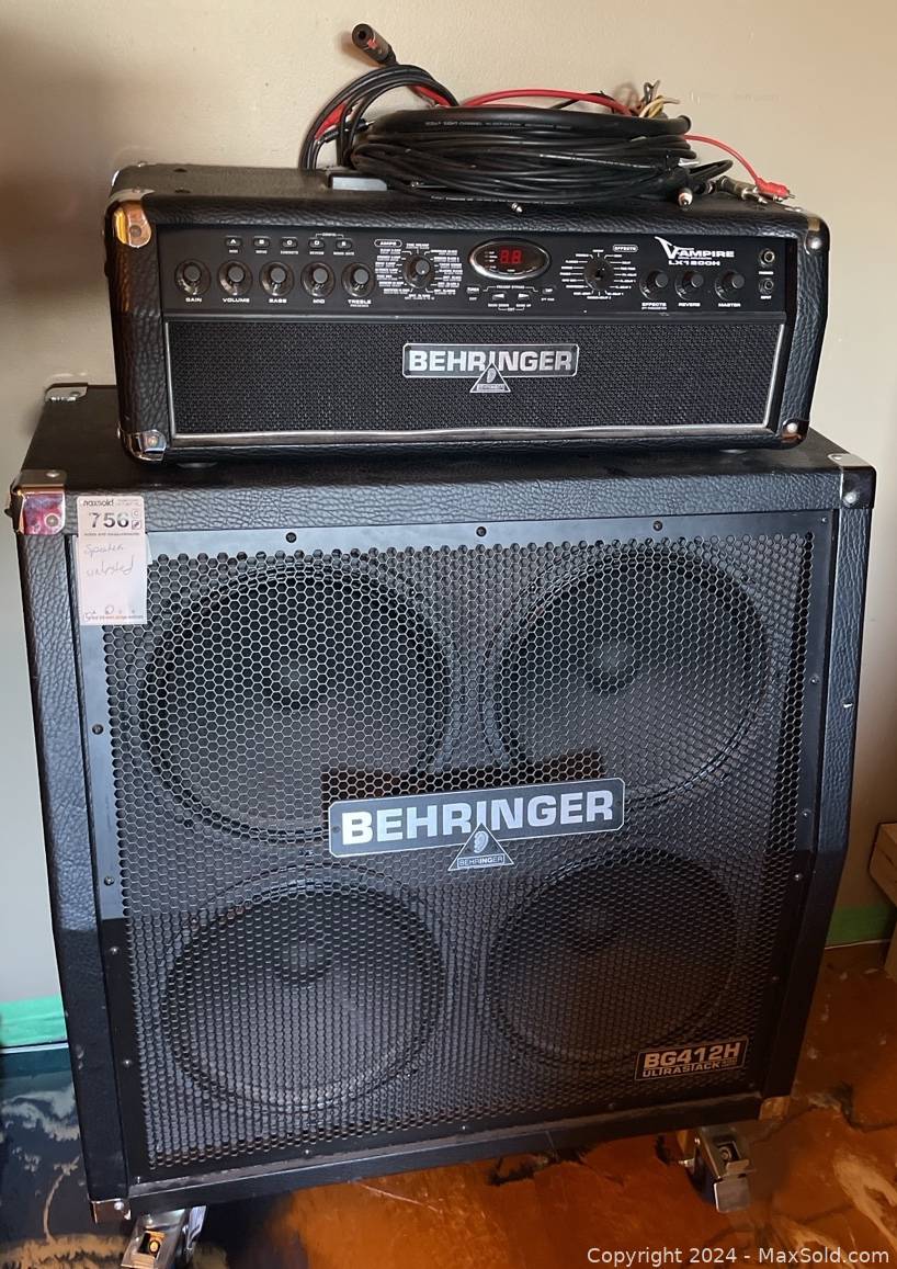 BEHRINGER ULTRASTACK BG412H ギター用アンプ