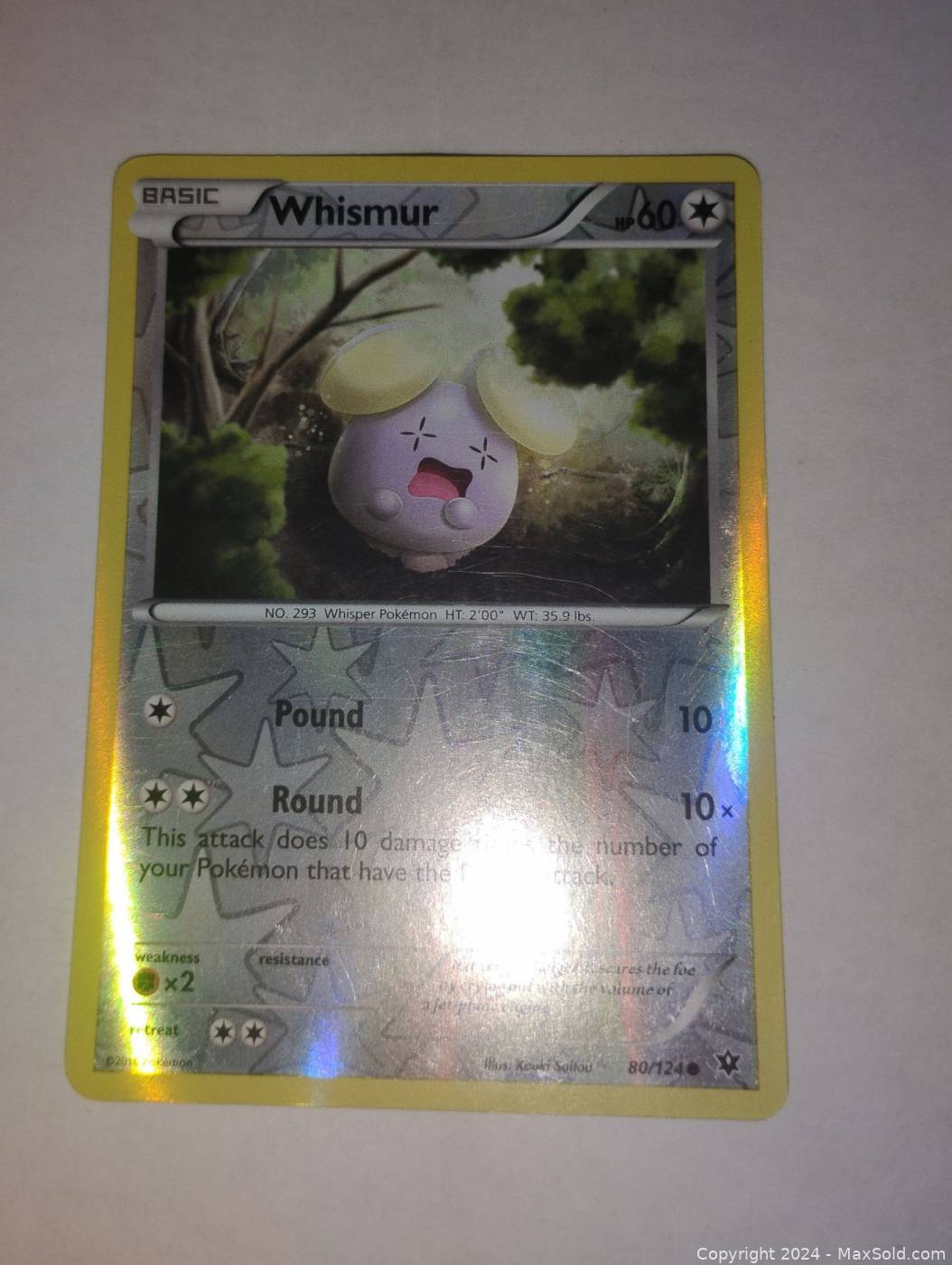 Wishmer Holo Foil Pokmon Card | Maxsold Wishmer Holo Foil Pokmon Card | Maxsold
