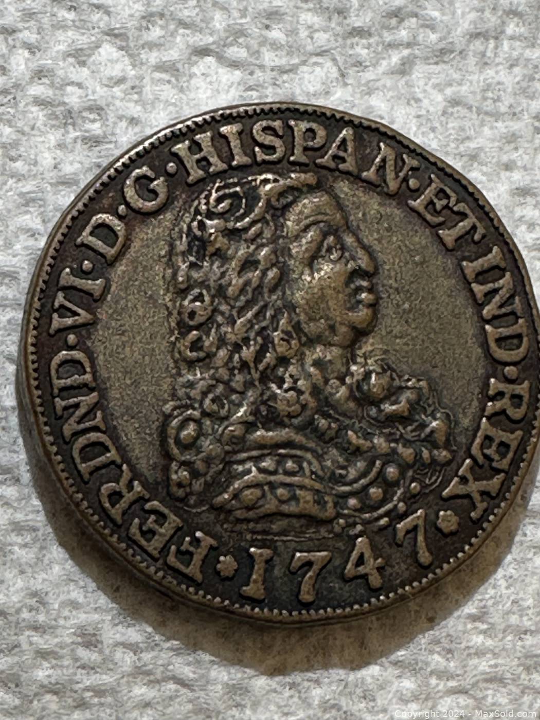 How Much Is A 1747 Spanish Gold Doubloon Worth