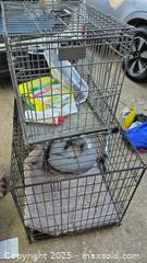 MaxSold Auction: 2 Dog Crates &#38; Accessories  - Coppell (Texas, USA) SELLER MANAGED Downsizing Online Auction - Parker Drive
