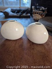 MaxSold Auction: Crate &#38; Barrel White Ceramic Bud Vases, Small, 3 Pieces - Coppell (Texas, USA) SELLER MANAGED Downsizing Online Auction - Parker Drive