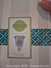 MaxSold Auction: Scentsy Lot: 3 Tabletop Warmers, 2 Plug-Ins, Extra Sleeve, Wax - Coppell (Texas, USA) SELLER MANAGED Downsizing Online Auction - Parker Drive