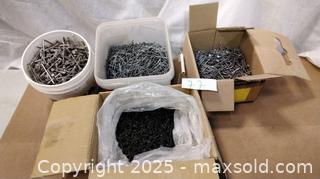 MaxSold Auction: Nail/Screw Bundle - Mississauga (Ontario, Canada) SELLER MANAGED Downsizing Online Auction - Goldenbrook Drive