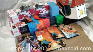 MaxSold Auction: Pokemon Storage Bundle - Mississauga (Ontario, Canada) SELLER MANAGED Downsizing Online Auction - Goldenbrook Drive