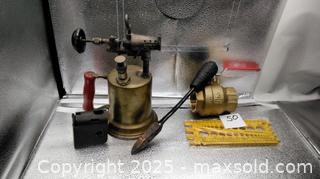 MaxSold Auction: Vintage Torch / Valve - Mississauga (Ontario, Canada) SELLER MANAGED Downsizing Online Auction - Goldenbrook Drive