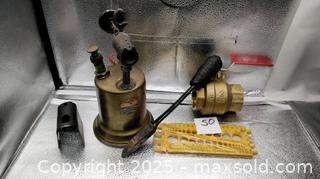 MaxSold Auction: Vintage Torch / Valve - Mississauga (Ontario, Canada) SELLER MANAGED Downsizing Online Auction - Goldenbrook Drive